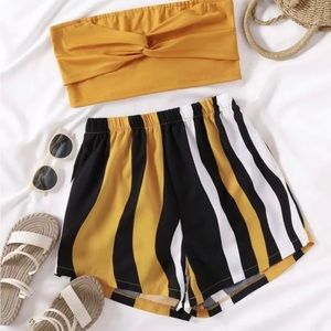 Tube Top & Short Set